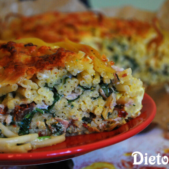 Makaronowy tort bucatini