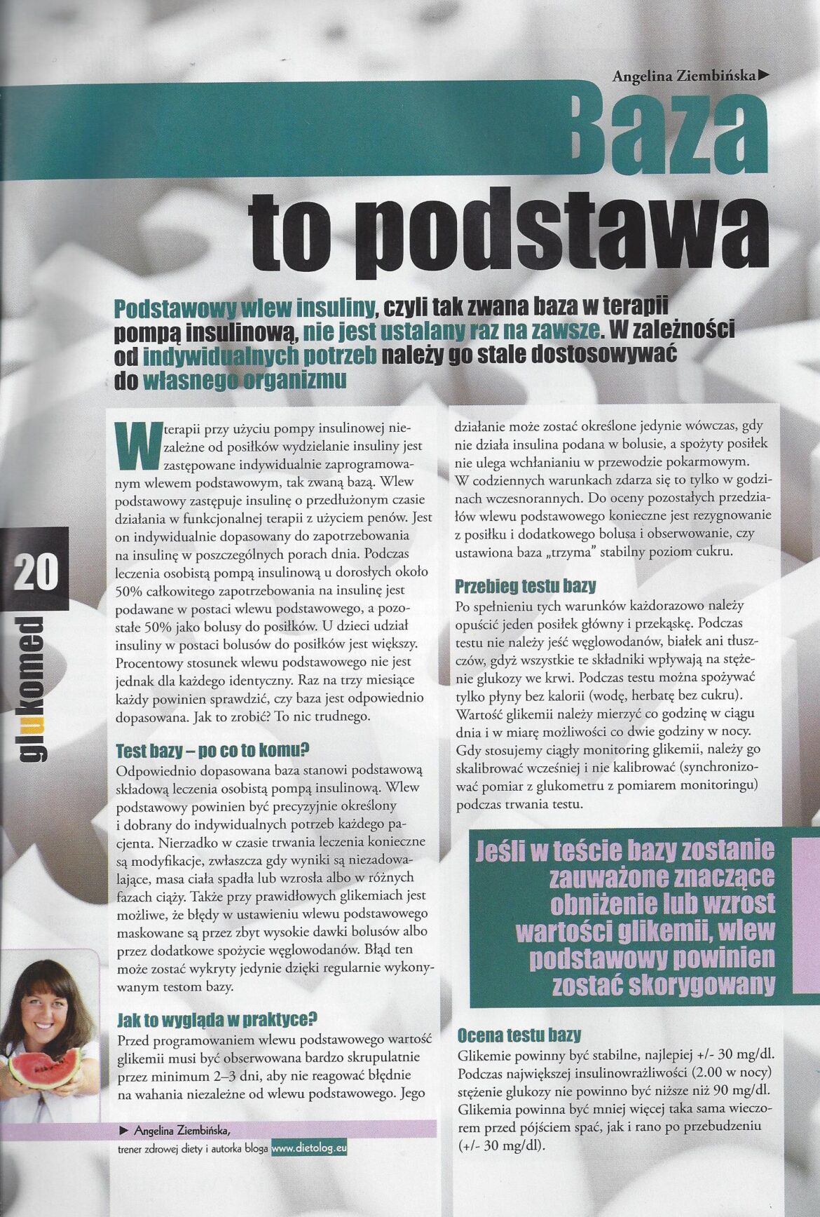 baza cukrzyca tekst